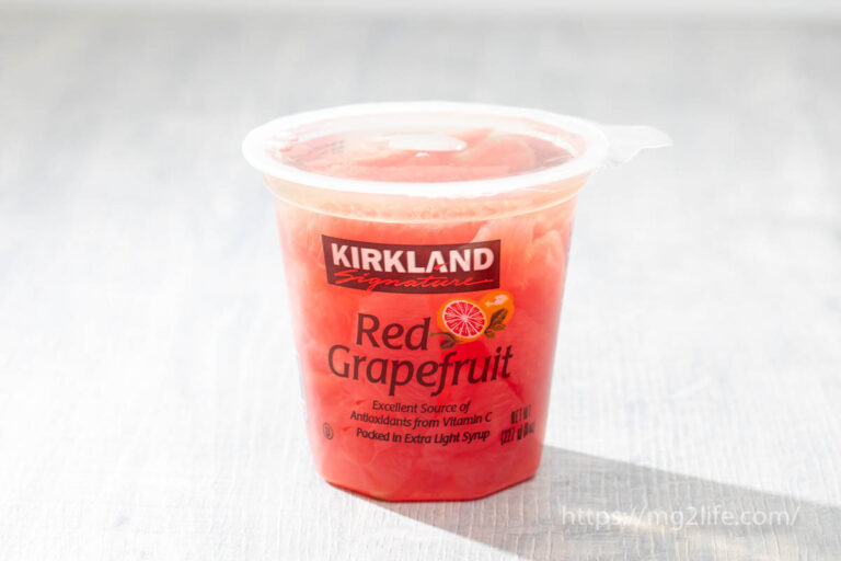 【コストコ】レッドグレープフルーツシラップ漬けがオススメ！甘さ控えめ、手軽に食べられるカップ入り おいしいモノローグ