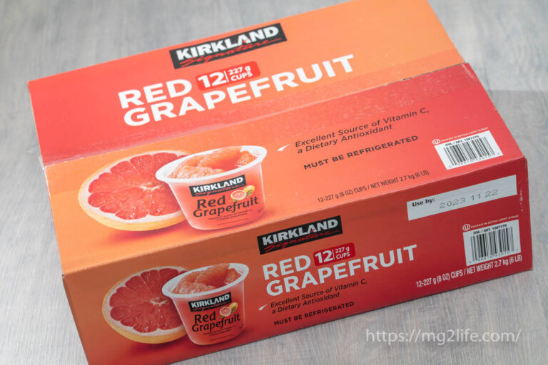 【コストコ】レッドグレープフルーツシラップ漬けがオススメ！甘さ控えめ、手軽に食べられるカップ入り おいしいモノローグ